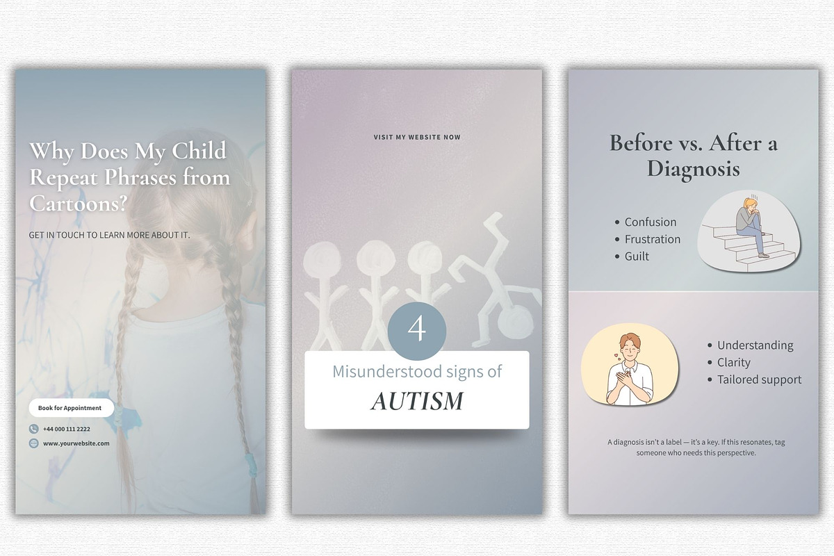 Neurodivergent Canva Templates preview 5