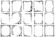 Vintage frames, a Pattern Graphic by LineworkStock (Thumbnail 8 of 12)