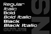 Bronson Modern Sans Typeface Family, a Sans Serif Font by Ronny Studio (Thumbnail 13 of 15)