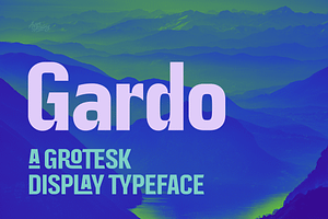Gardo Grotesk | A Display Sans