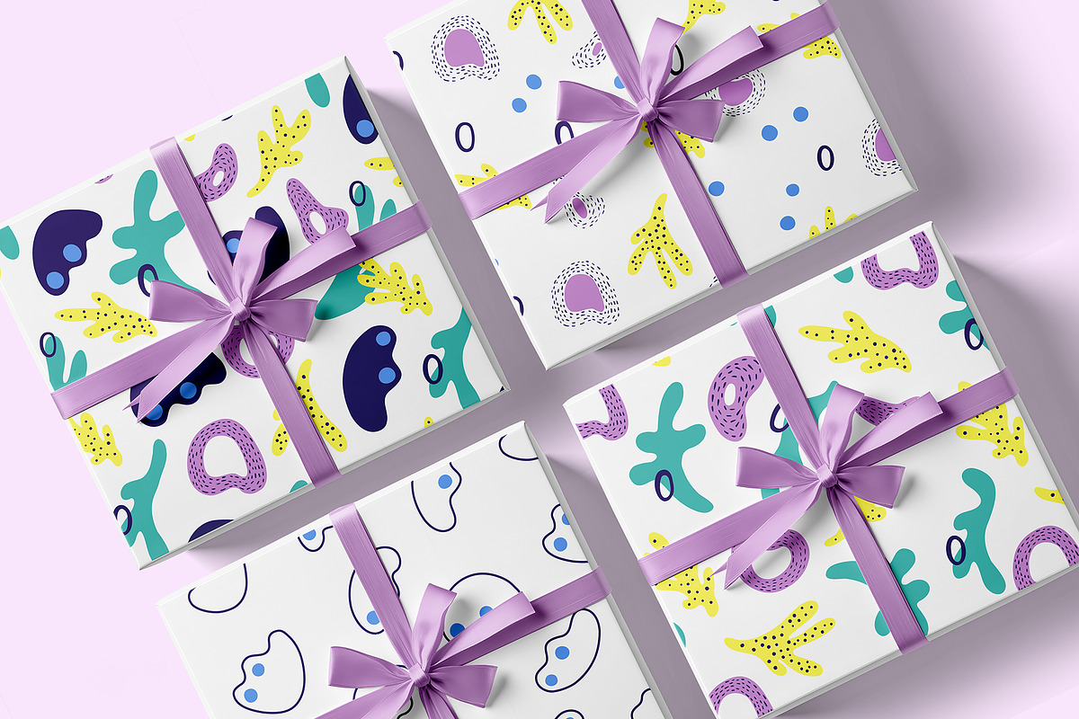 Abstract Scandinavian Pattern Set, a Pattern Graphic by Asya Melkonyan Patterns (Photo 7 of 16)
