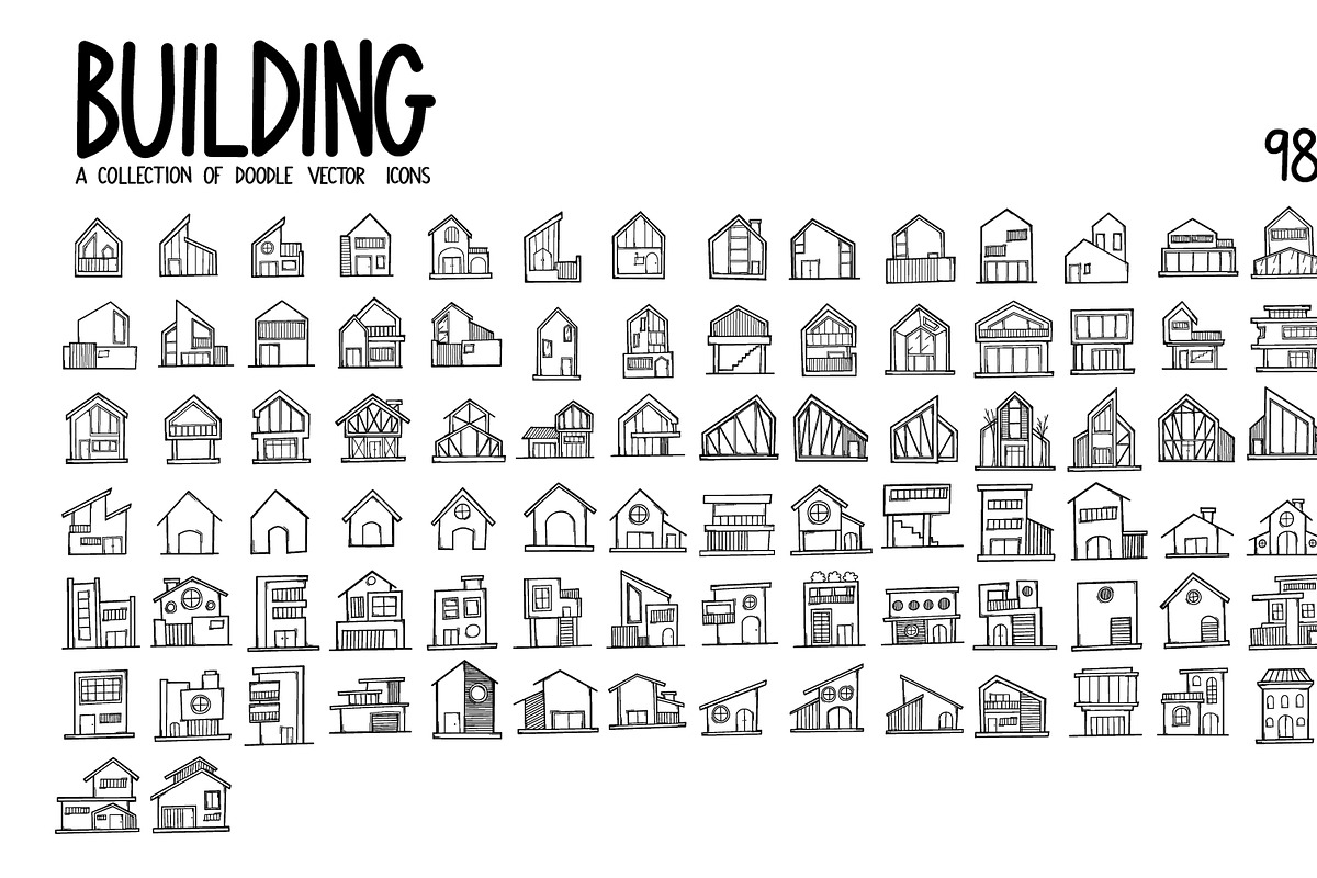 4300+ Hand-Drawn Doodle Icons Bundle, an Outline Icon by TKDoodle (Photo 8 of 36)