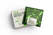 Tea Sachets with Box Mockup, a Packaging Mockup by Ram Studio (Thumbnail 5 of 27)
