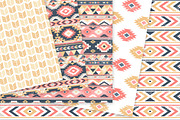 Classic Aztec Digital Paper, a Texture Graphic by Avenie Digital (Thumbnail 2 of 4)