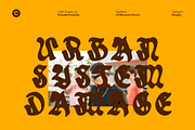 CS Monarch Drawn, a Blackletter Font by Craft Supply Co. (Thumbnail 6 of 8)
