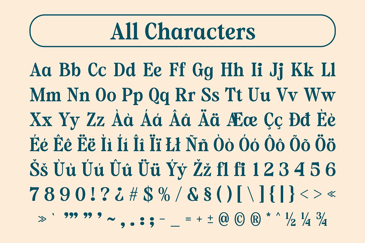 CS Monalisa – Classic Font, a Serif Font by Craft Supply Co. (Photo 8 of 8)