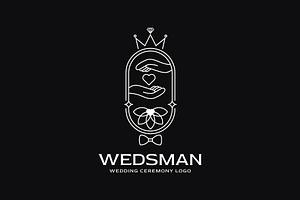 Wedsman - Wedding Ceremony Logo