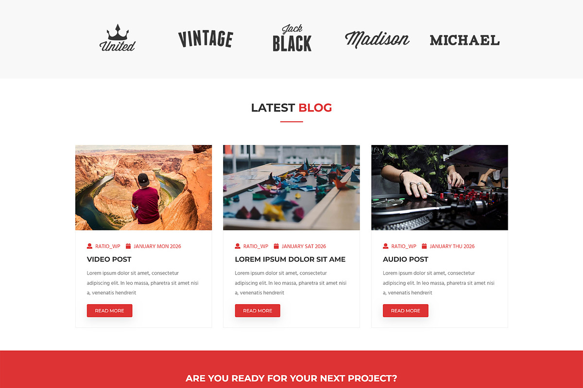 Ratio - Agency WordPress Theme, a WordPress Template by Themesvila (Photo 8 of 8)