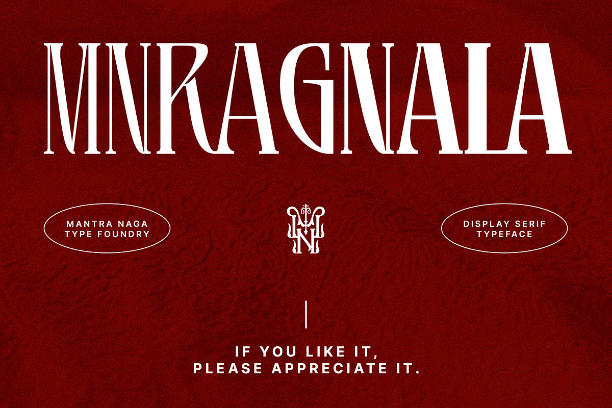 MNRagnala, a Serif Font by Mantra Naga (Photo 16 of 16)