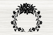 50 Floral Frame & Wreath Bundle, an Illustration by BIPLOB EXPERT (Thumbnail 4 of 4)