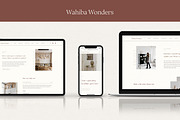 Minimal Showit Website Template, a Websites & App Template by Wonderlik Webdesign (Thumbnail 2 of 4)