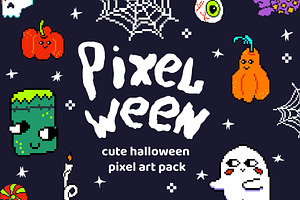 Pixelween - pixel art Halloween