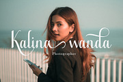 Katharine Calligraphy Modern, a Script Font by Teweka (Thumbnail 2 of 8)