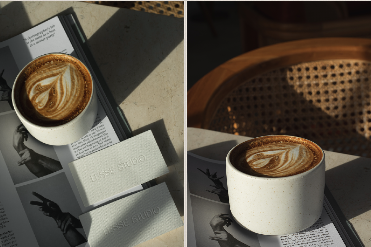 Latte Photo Mockup Bundle, a Product Mockup by Lesse Studio (Photo 4 of 6)