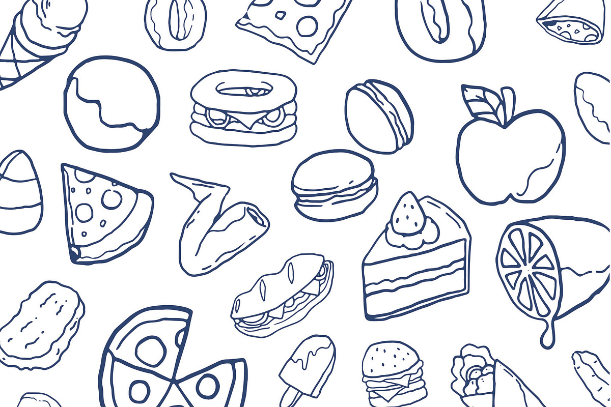 Food Doodle Hand Drawn Icon | FOODLE, an Icon by Randomtypesht (Photo 6 of 8)