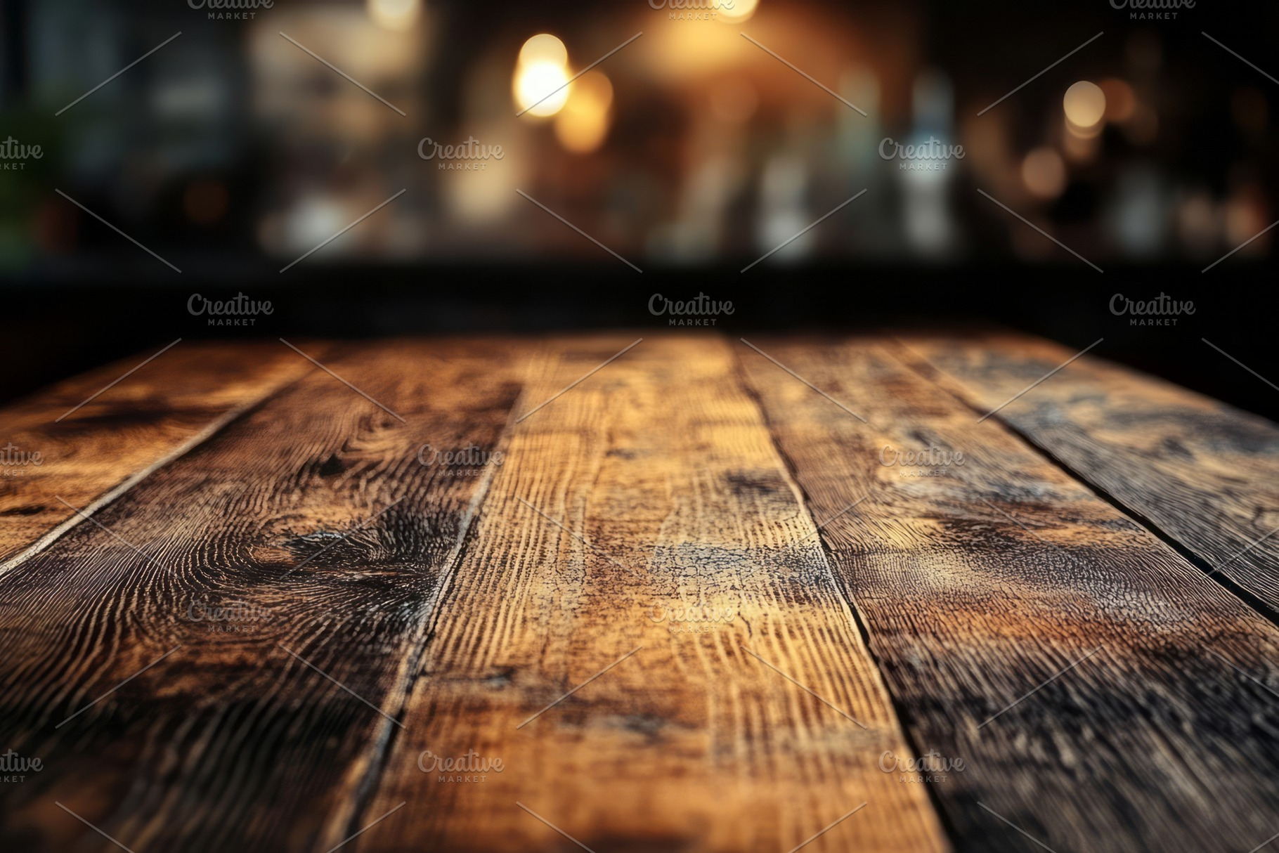 A close-up view of a rustic wooden table, showcasing intricate grain patterns a, a Background Photo by ImageMir