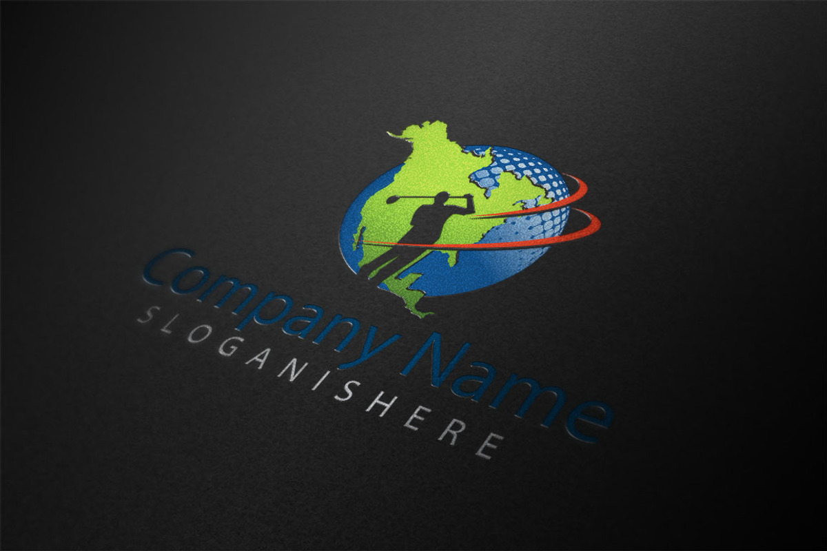 Master Golf Championship Logo, a Branding & Logo Template by jongcreative