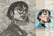 Vintage Line Art Photo Effect, an Action Add-On by Amorjesu.com (Thumbnail 15 of 27)