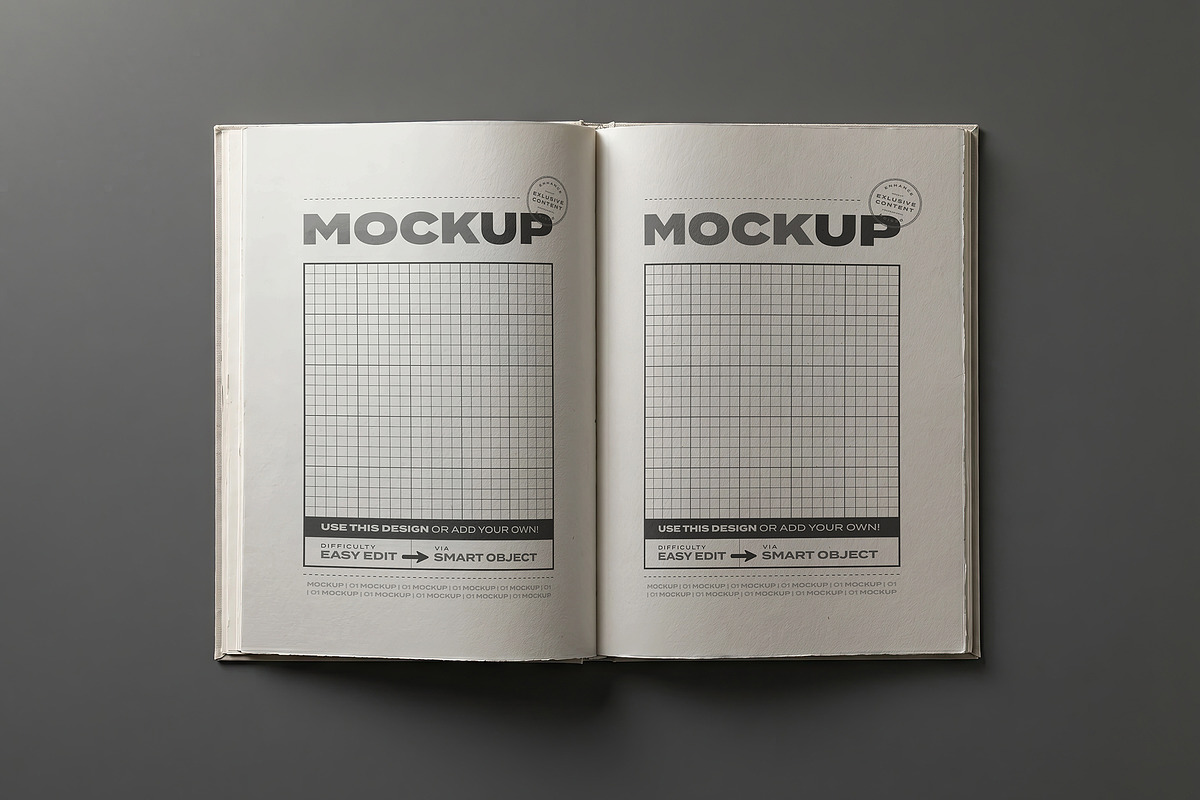 Magazine Brochure Collection Mockups, a Books & Magazine Mockup by Luuqas Design (Photo 6 of 7)
