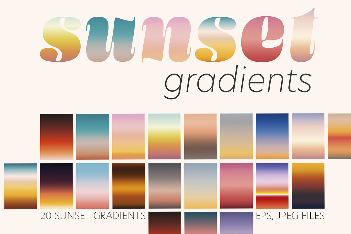 Gradients Bundle 75% OFF, a Texture Graphic by Chus Moreno Studio (Photo 17 of 20)