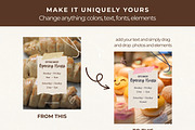Bakery Instagram Templates, a Social Media Template by Anna Design Studio (Thumbnail 6 of 11)