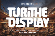 Turithe Display Modern Rounded Sans