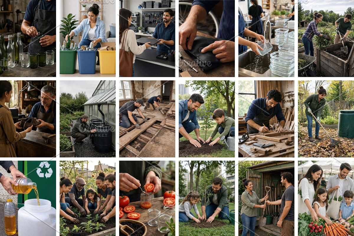 75 Sustainable Living Stock Photos, a Person Photo by Selenique Studio (Photo 12 of 12)