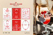 Vintage Wedding & Valentines Day Set, an Object Graphic by VerAna (Thumbnail 6 of 16)