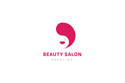 Beauty salon logo.