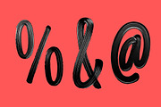 Black Swirl Font, a Handwritten Font by Handmadefont (Thumbnail 6 of 10)