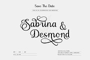 Laurania Script Font, a Script Font by Burhan Afif (Thumbnail 7 of 10)