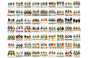 97 Quirky Birds on a Fence Clipart, an Animal Illustration by Art Paradise Studios (Thumbnail 3 of 9)