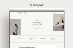 Kajabi Website Template Coach