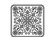 50 Elegant Floral Ornament Bundle, a Decorative Illustration by Amazin_art (Thumbnail 29 of 29)