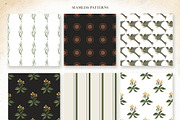 Watercolor vintage garden set, an Object Graphic by OrangePeafowlArt (Thumbnail 14 of 18)