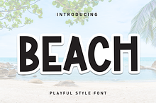 Beach | Script Font