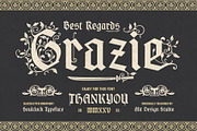 Soul Clock Typeface, a Blackletter Font by alit design (Thumbnail 20 of 20)