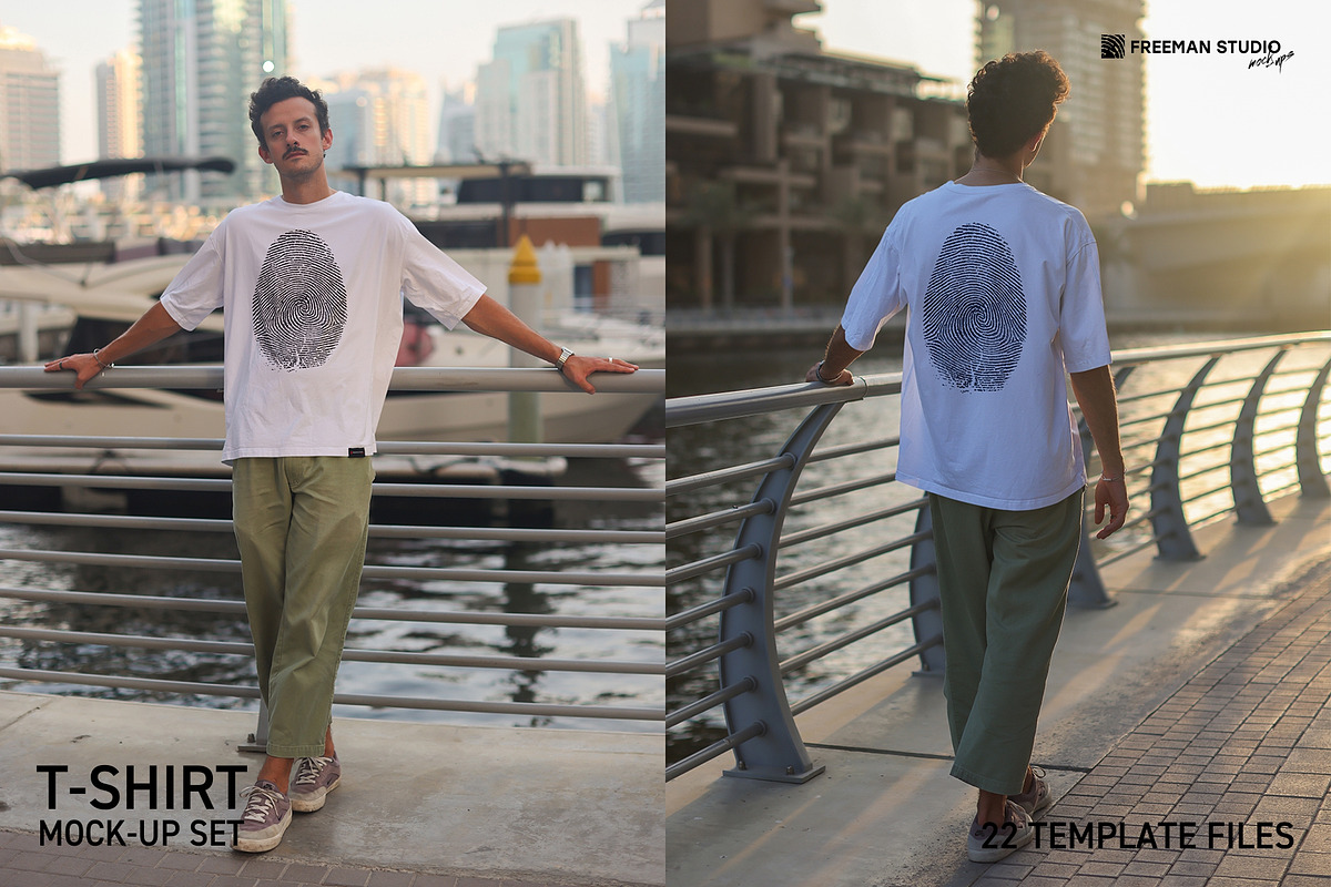T-Shirt Mockup, a Shirt Mockup by Freeman Studio (Photo 1 of 15)