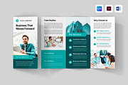 Brochure | Canva, MS Word, InDesign, a Brochure Template by Leaflove (Thumbnail 1 of 6)
