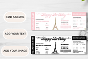 Happy Birthday Boarding Pass, a Card Template by YasdeyDesigns (Thumbnail 7 of 8)