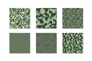 Thirty Camouflage Seamless Patterns