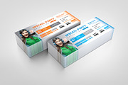 Editable Event Ticket Template, a Stationery Template by BrandlyTemplate (Thumbnail 1 of 3)