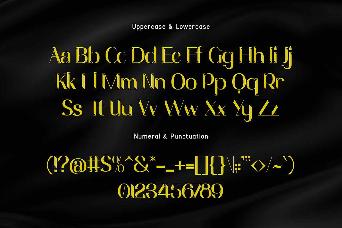 Flowza - A Dynamic Display Font, a Serif Font by overlaytemplates (Photo 4 of 5)