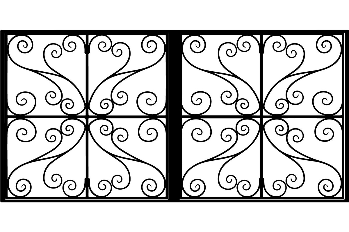 Ornamental Scroll Panel Bundle, a Decorative Illustration by Creativeshirt (Photo 5 of 18)