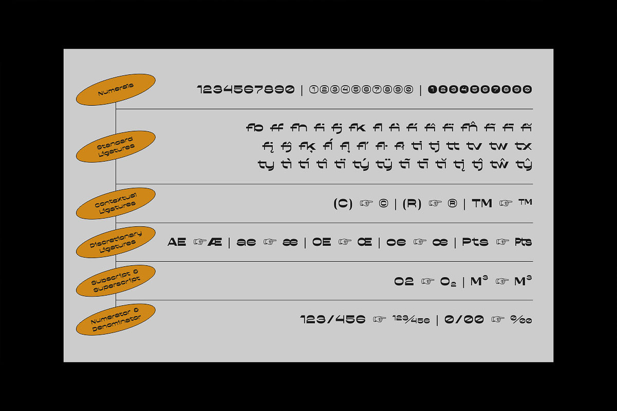 Quartro - a classic reverse contrast, a Sans Serif Font by Brainware Graphic (Photo 2 of 4)