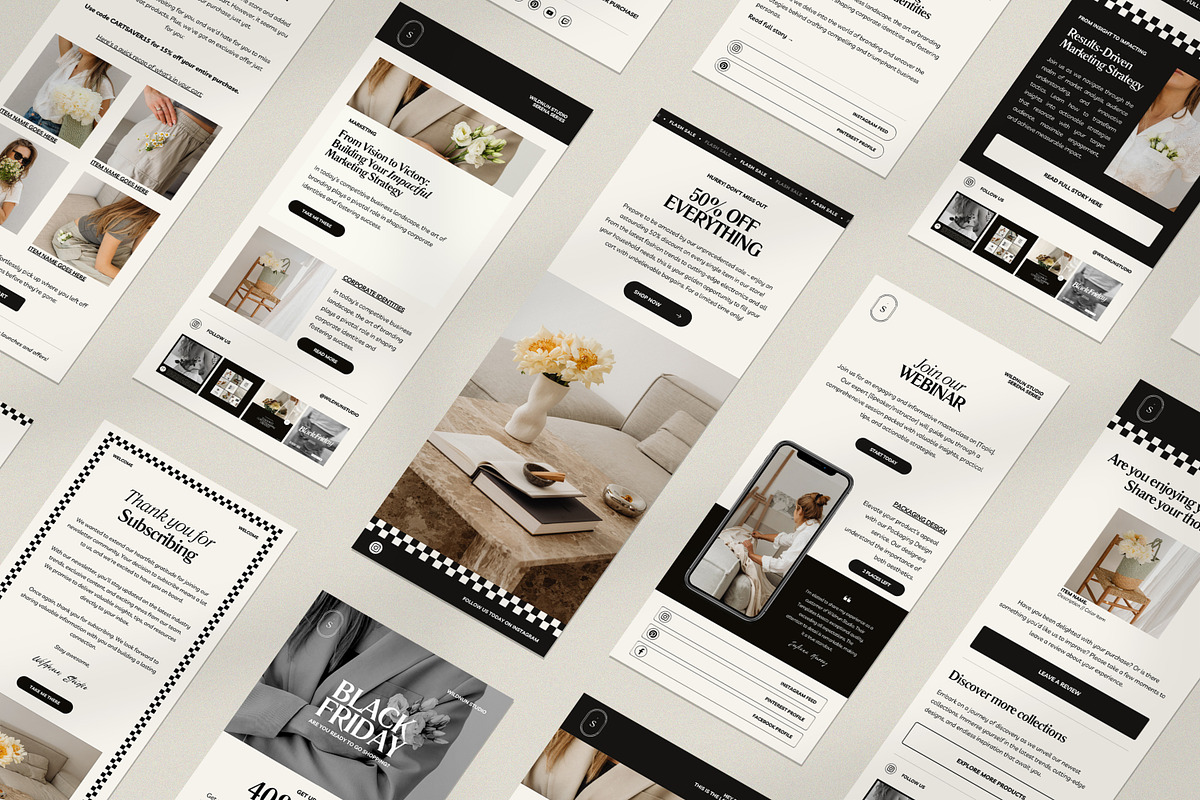 SERE / Newsletter Template, an Email Template by Wildnun Studio (Photo 12 of 18)