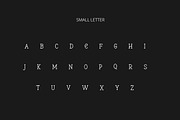 Marlowe Modern Mono Serif Typeface, a Serif Font by AN Productions (Thumbnail 5 of 6)