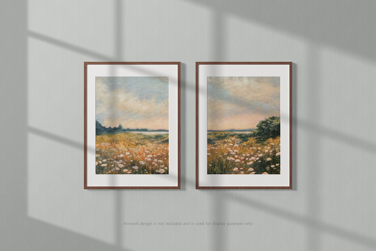 3x4 Portrait, 2 Frame Mockup, a Household Mockup by Lelu Art Design (Photo 3 of 11)