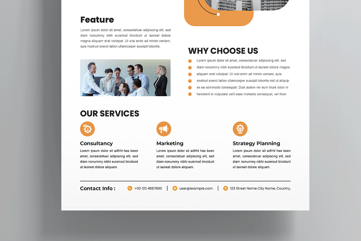 Creative Flyer Template, a Flyer Template by MightyDesign (Photo 3 of 8)