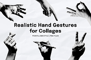 Realistic Hand Gestures for Collages, an Object Graphic by designerbianca (Thumbnail 1 of 3)